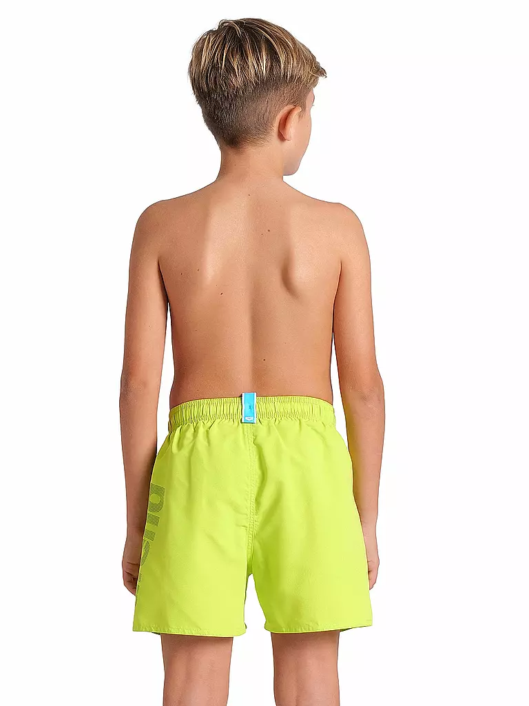 ARENA | Bañador bóxer sólido para niño | Verde claro