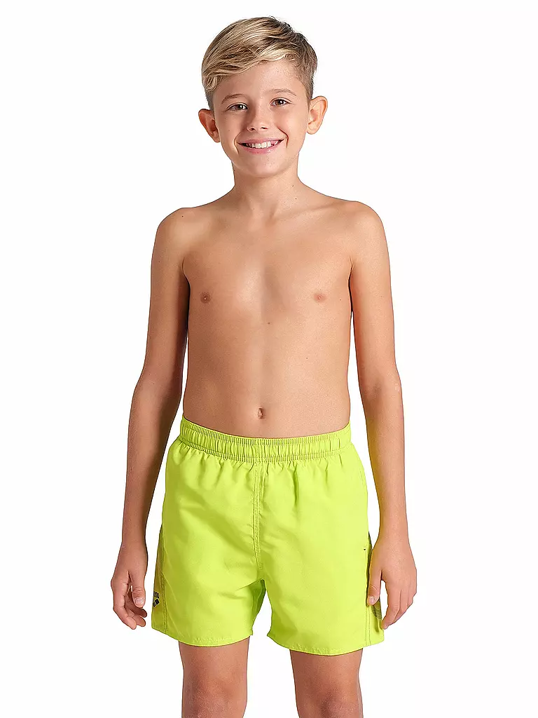ARENA | Bañador bóxer sólido para niño | Verde claro