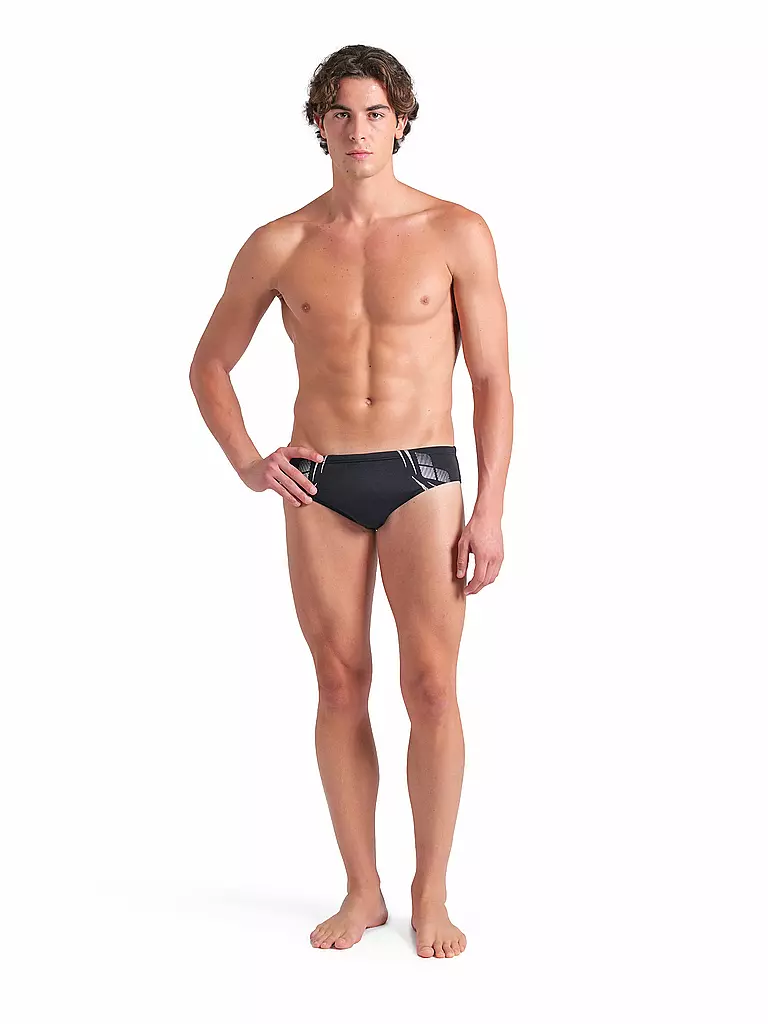 ARENA | Bañador slip para hombre Poseidonia | Negro