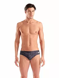 ARENA | Bañador slip para hombre Ribbed | Negro