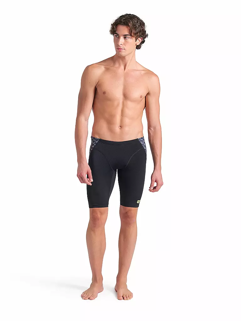 ARENA | Bañador tipo bóxer para hombre Monogram | Negro