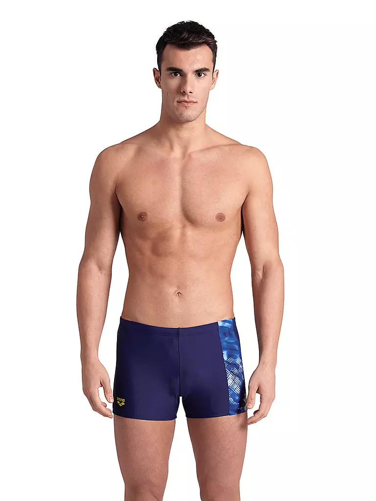 ARENA | Bañador tipo bóxer para hombre Splash Point | Azul oscuro