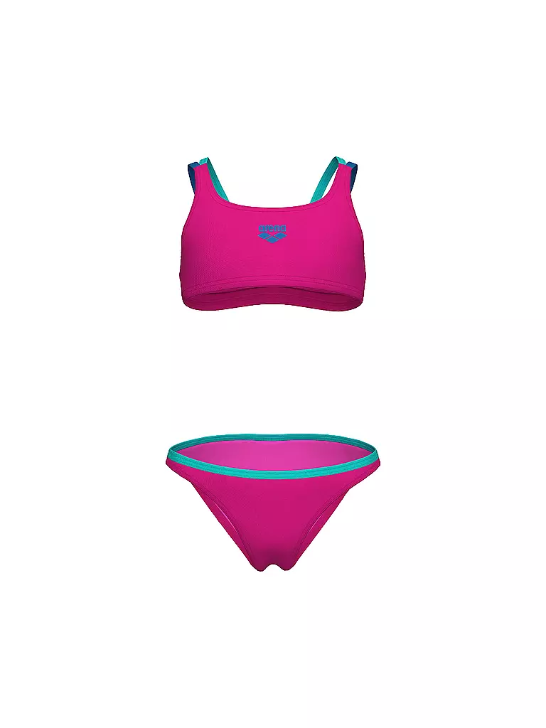 ARENA | Bikini para niña | Fucsia