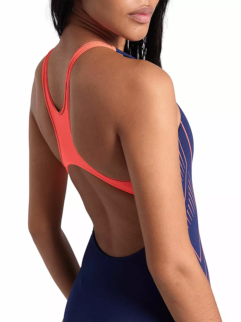 ARENA | Damen Badeanzug Reflecting | Azul oscuro