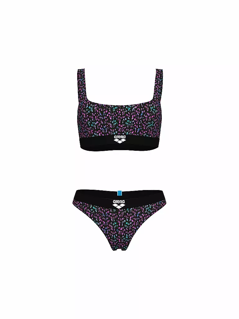 ARENA | Damen Bikini Monogram Elastic | Multicolor