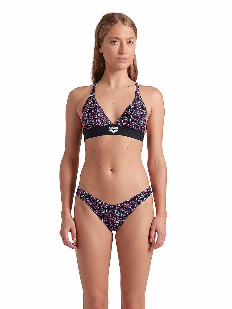 ARENA | Damen Bikini Monogram Elastic | Multicolor