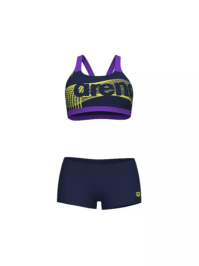 ARENA | Damen Bikini | Azul oscuro
