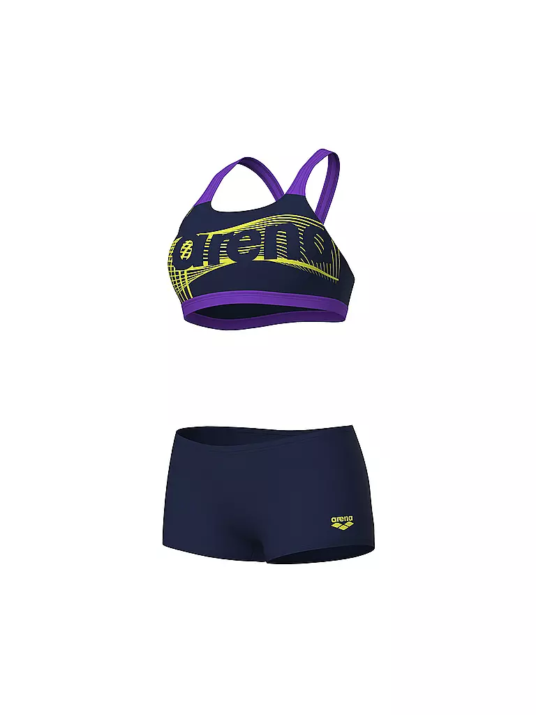 ARENA | Damen Bikini | Azul oscuro