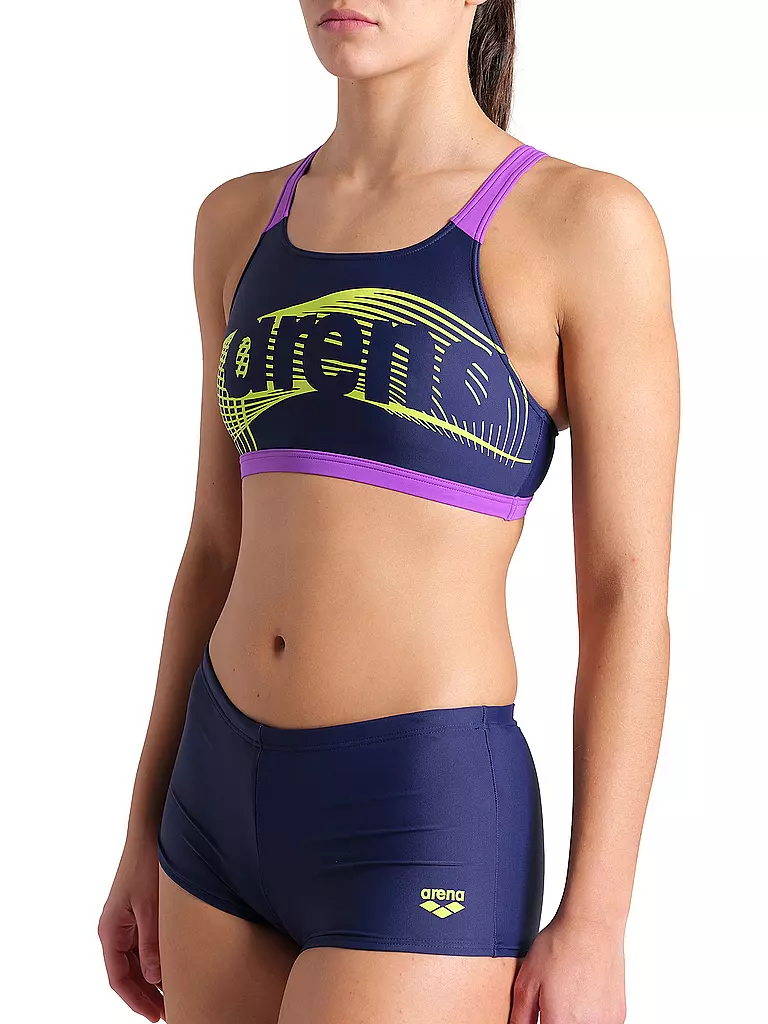 ARENA | Damen Bikini | Azul oscuro