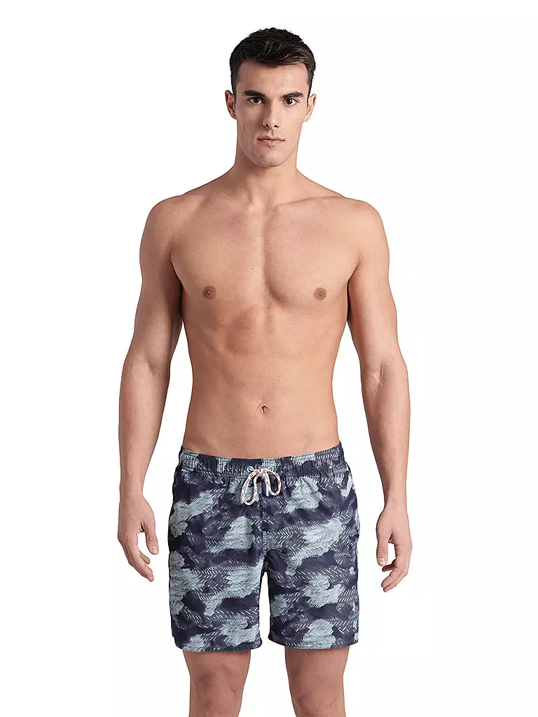 ARENA | Herren Badeshort Beach Boxer Allover | Multicolor