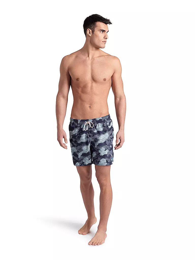 ARENA | Herren Badeshort Beach Boxer Allover | Multicolor