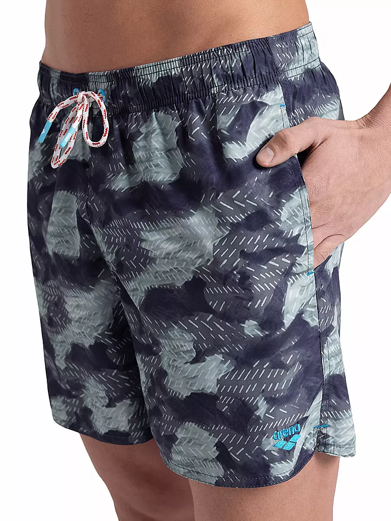 ARENA | Herren Badeshort Beach Boxer Allover | Multicolor