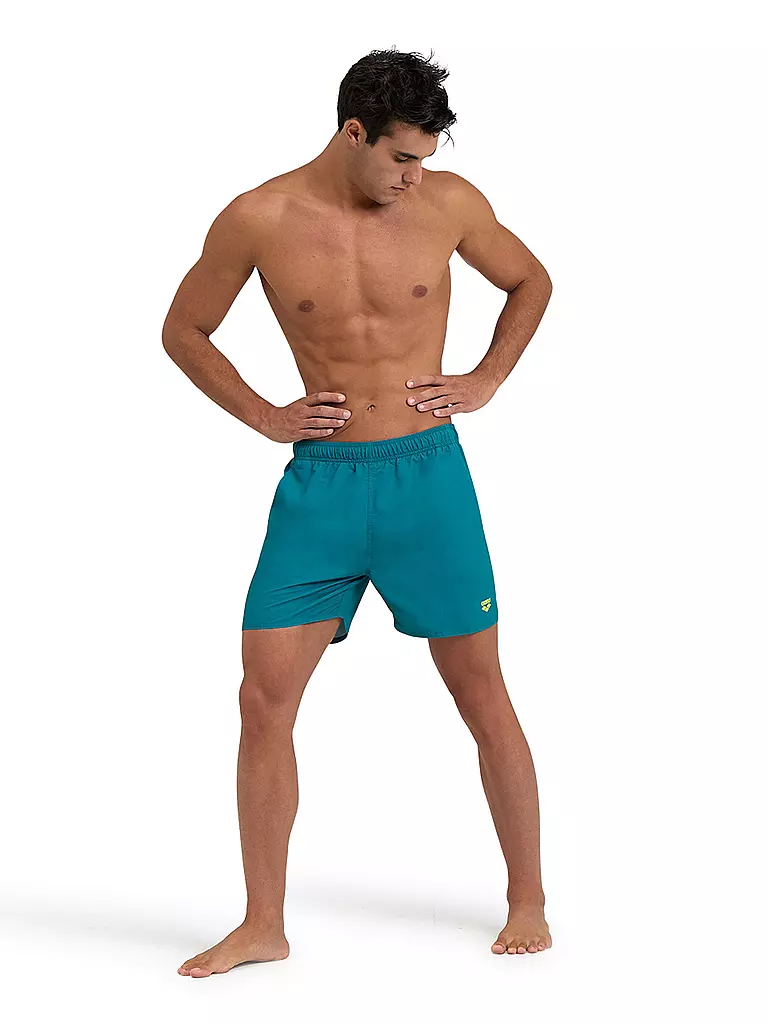 ARENA | Herren Badeshort Fundamentals | Verde oscuro