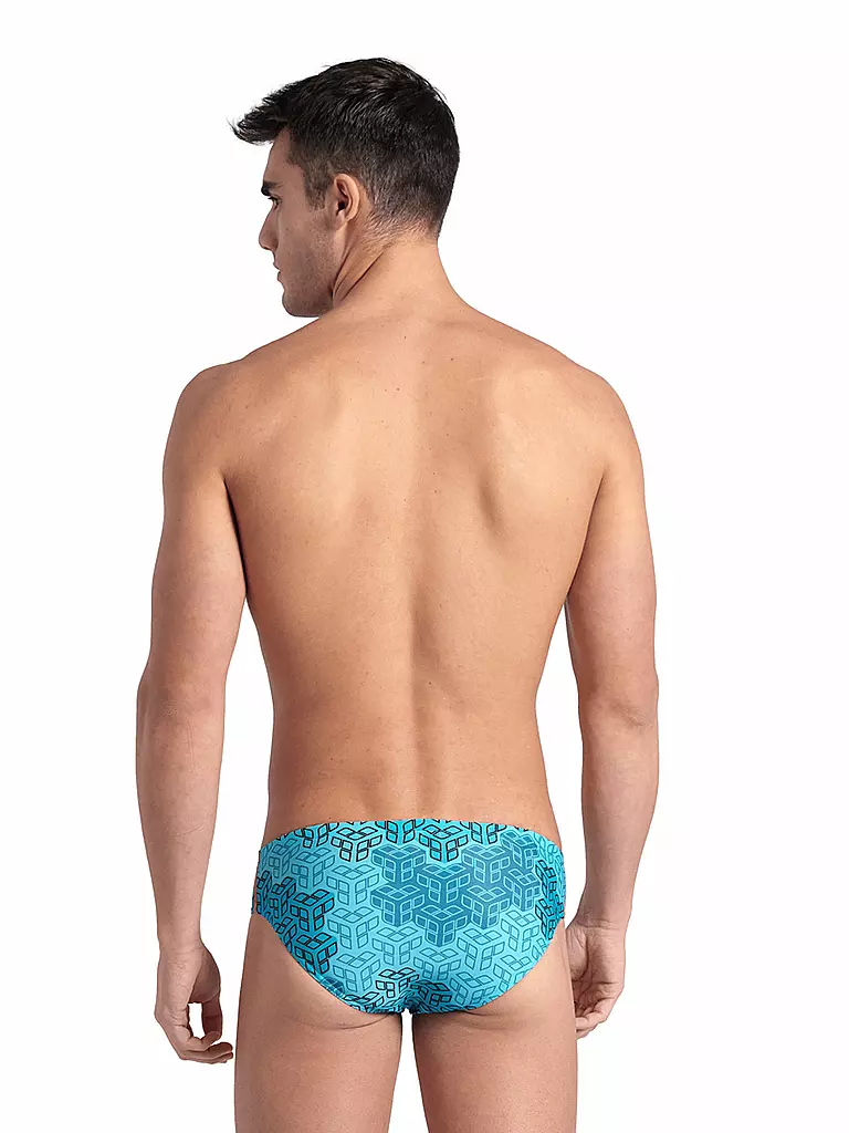 ARENA | Herren Badeslip Camo Kikko | Azul oscuro