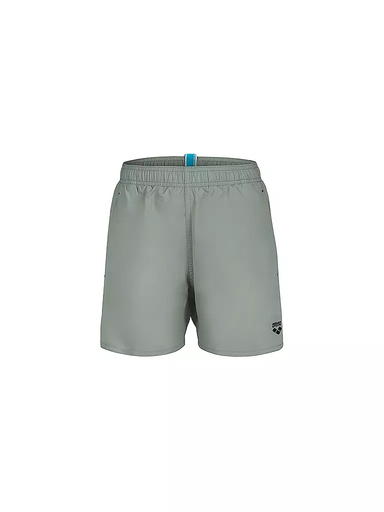 ARENA | Jungen Badeshort Boxer Solid | Verde claro