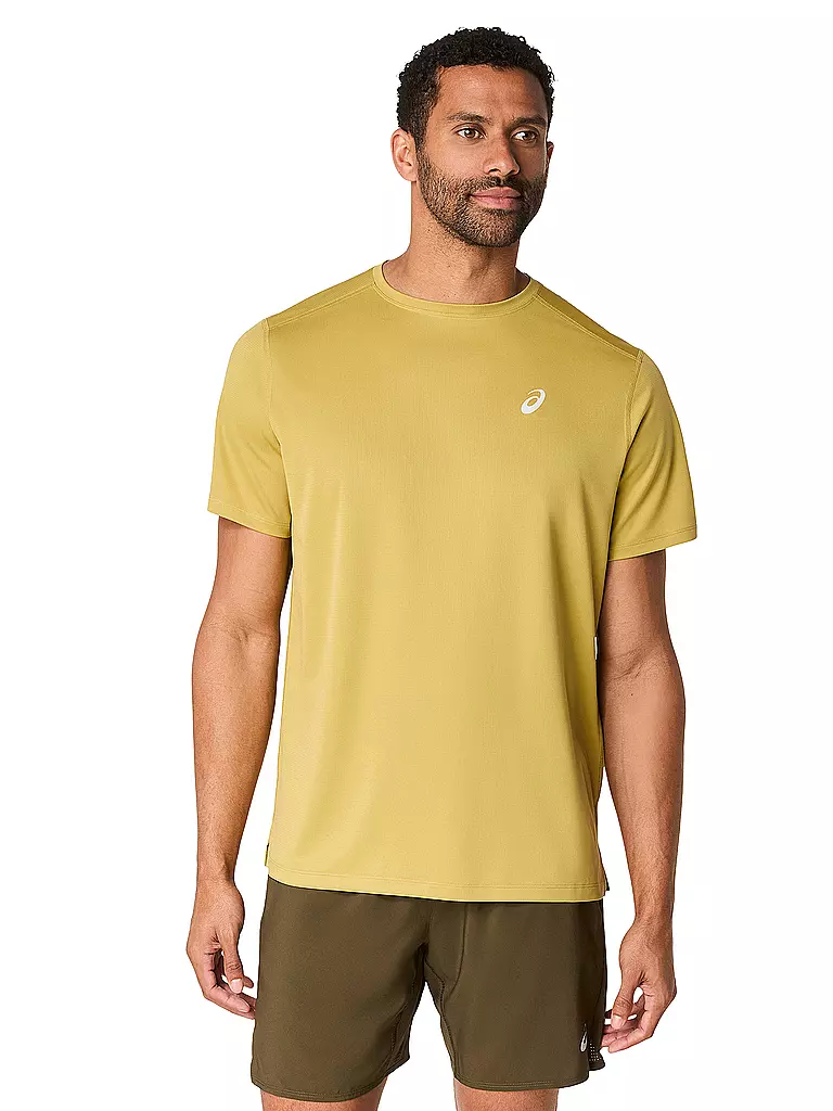 ASICS | Camiseta de running Core para hombre | Mostaza