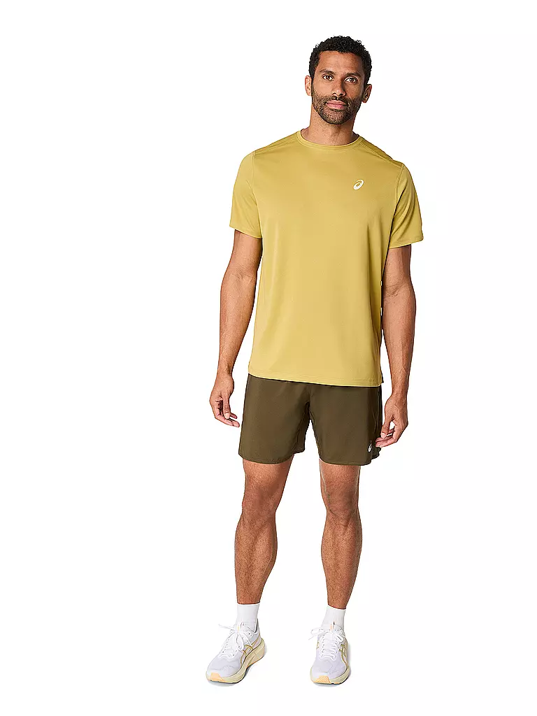 ASICS | Camiseta de running Core para hombre | Mostaza