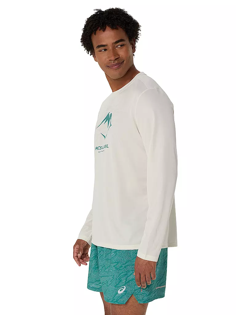 ASICS | Camiseta de running de manga larga con logo Fujitrail para hombre | 