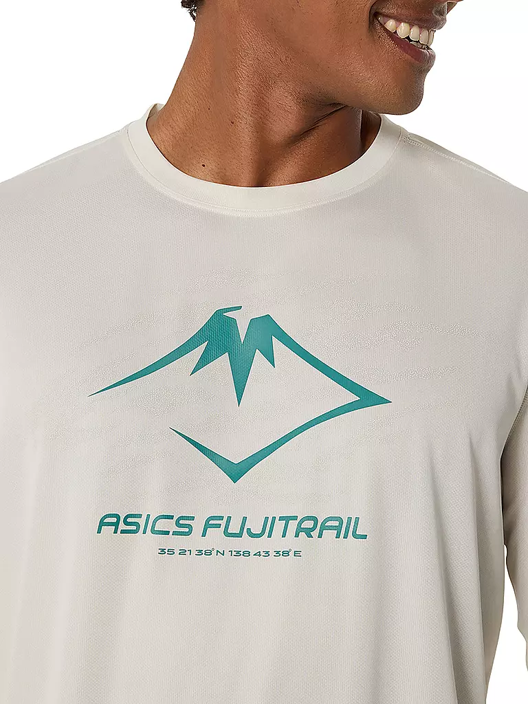 ASICS | Camiseta de running de manga larga con logo Fujitrail para hombre | 
