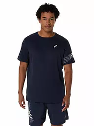 ASICS | Camiseta de running Icon para hombre | Azul oscuro
