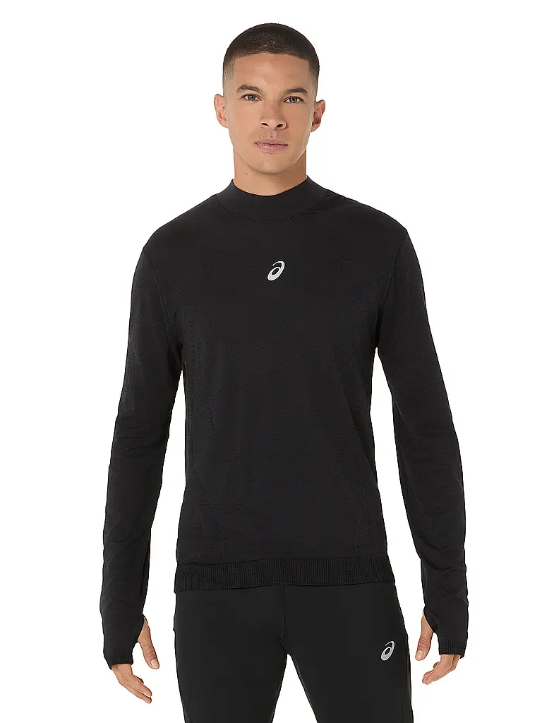 ASICS | Camiseta de running para hombre Road Winter Seamless | Negro