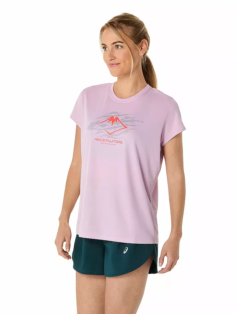 ASICS | Camiseta de running para mujer Fujitrail Logo SS Top |