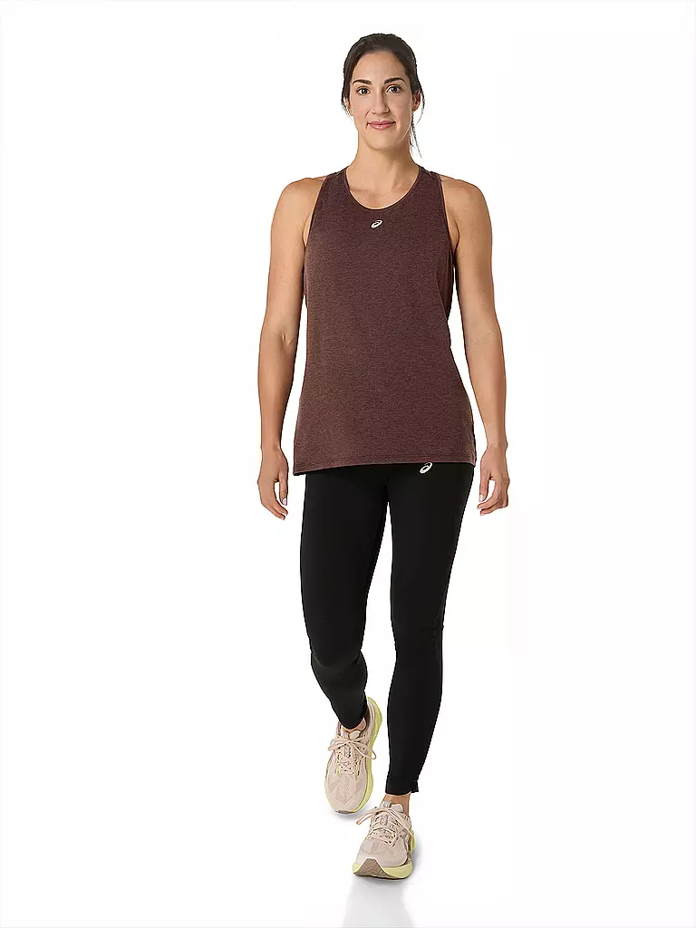 ASICS | Camiseta de running para mujer Nagino Run Adjustable | Marrón