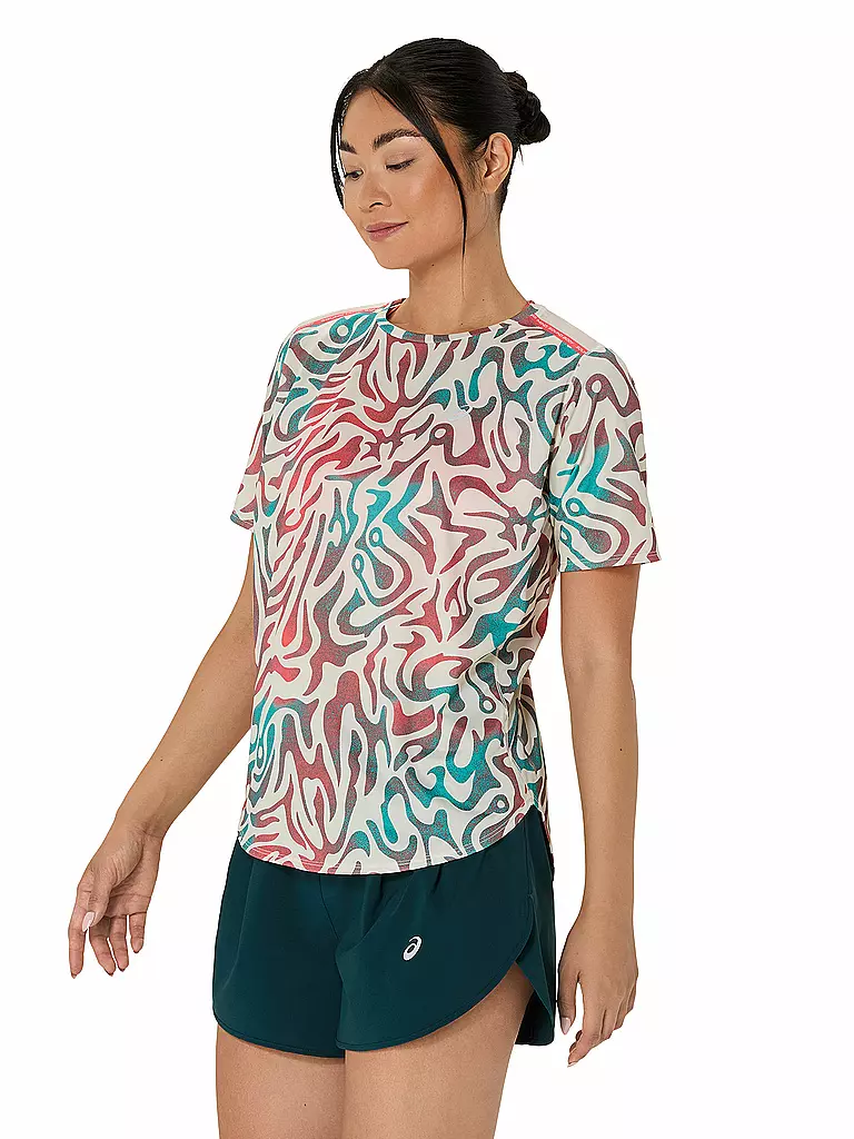 ASICS | Camiseta de running para mujer Road All Over Print SS Top |