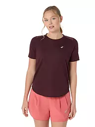 ASICS | Camiseta de running para mujer Road SS Top | Rojo oscuro
