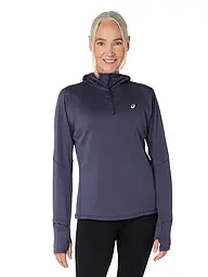 ASICS | Camiseta de running para mujer Road Winter con capucha | Azul oscuro