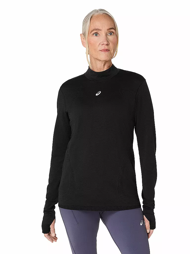 ASICS | Camiseta de running para mujer Road Winter Seamless | Negro