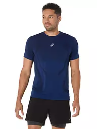 ASICS | Camiseta de running sin costuras Road para hombre | Azul oscuro