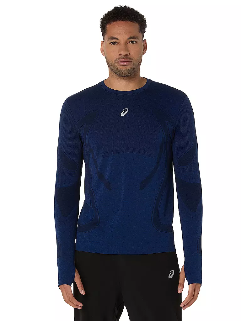 ASICS | Camiseta de running sin costuras Road para hombre | Azul oscuro