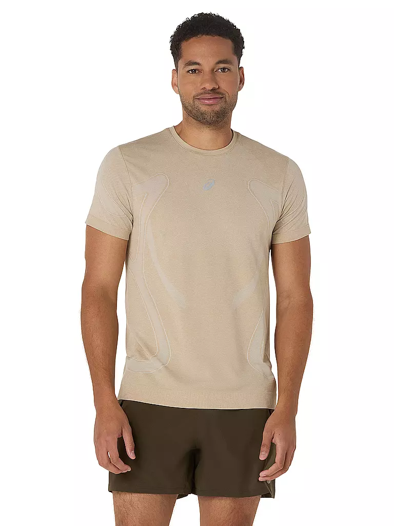 ASICS | Camiseta de running sin costuras Road para hombre | Beige