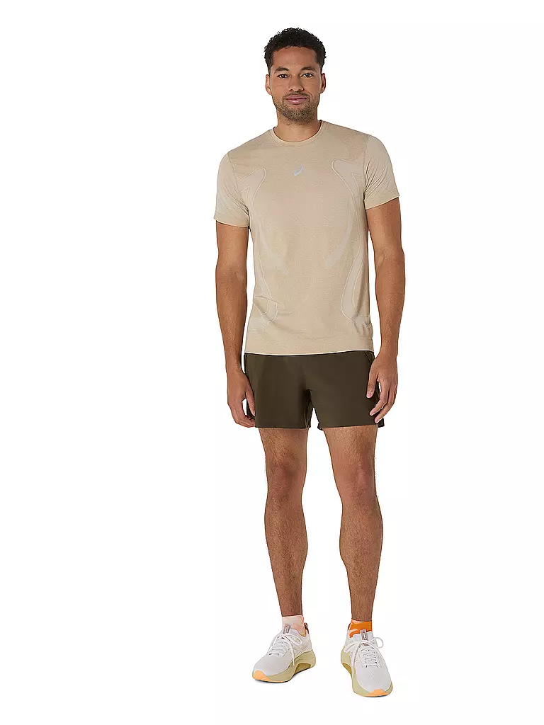 ASICS | Camiseta de running sin costuras Road para hombre | Beige