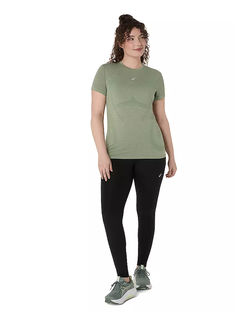 ASICS | Camiseta de running sin costuras Road para mujer | Oliva