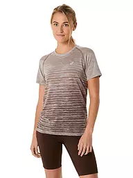 ASICS | Camiseta de running sin costuras SS Top para mujer | Marrón