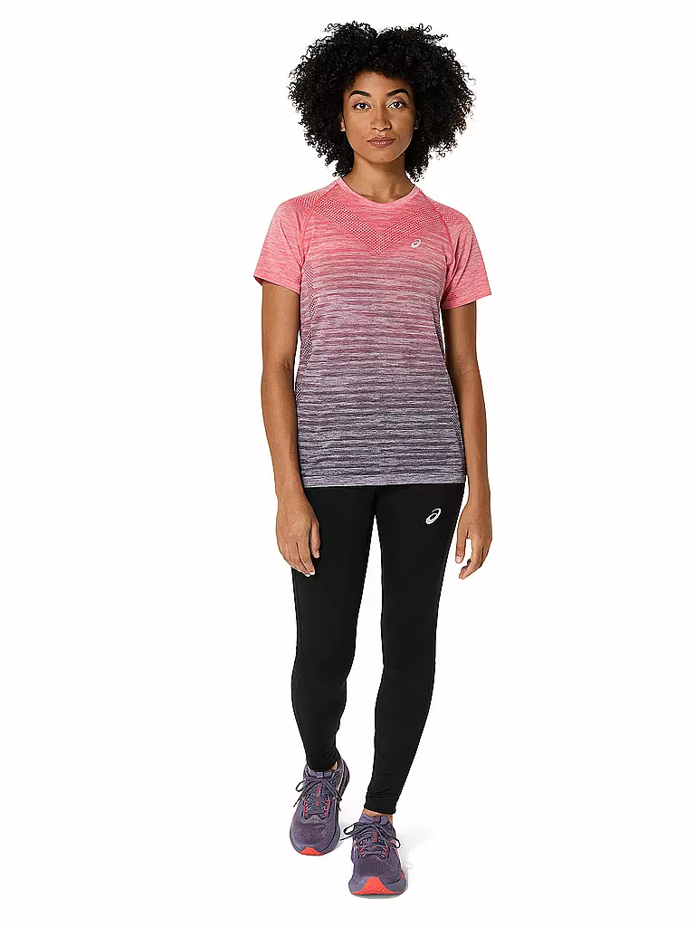 ASICS | Camiseta de running sin costuras SS Top para mujer | Coral