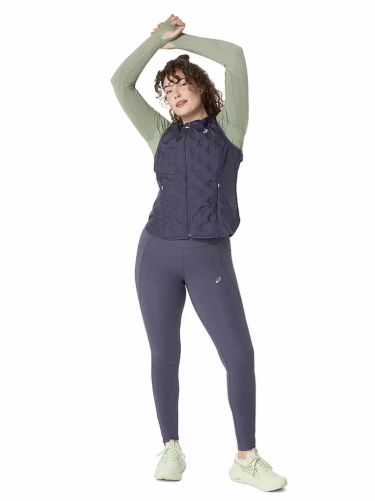 ASICS | Chaleco de running para mujer Nagino Run | Azul oscuro