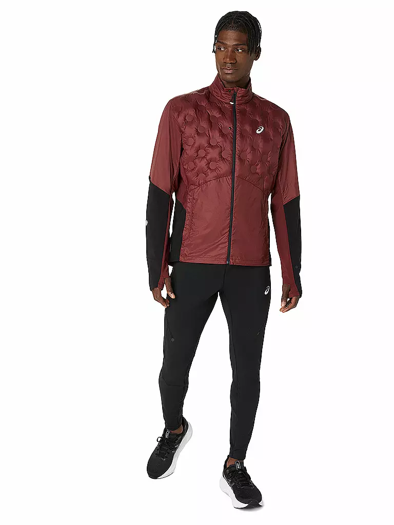 ASICS | Chaqueta de running para hombre Road Winter | Rojo oscuro