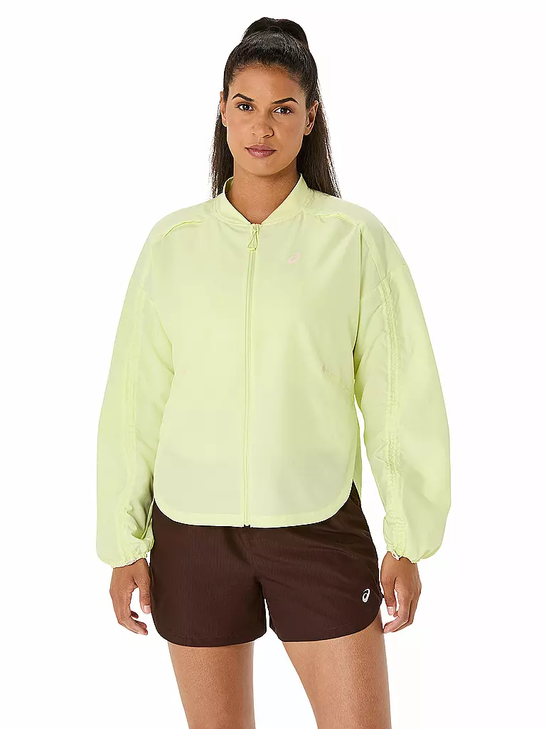 ASICS | Chaqueta de running para mujer Nagino Run Adjustable | Amarillo