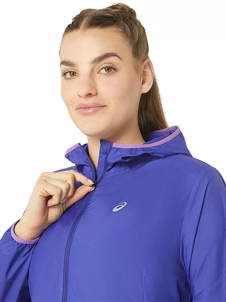 ASICS | Damen Laufjacke Icon Light Packable | Azul