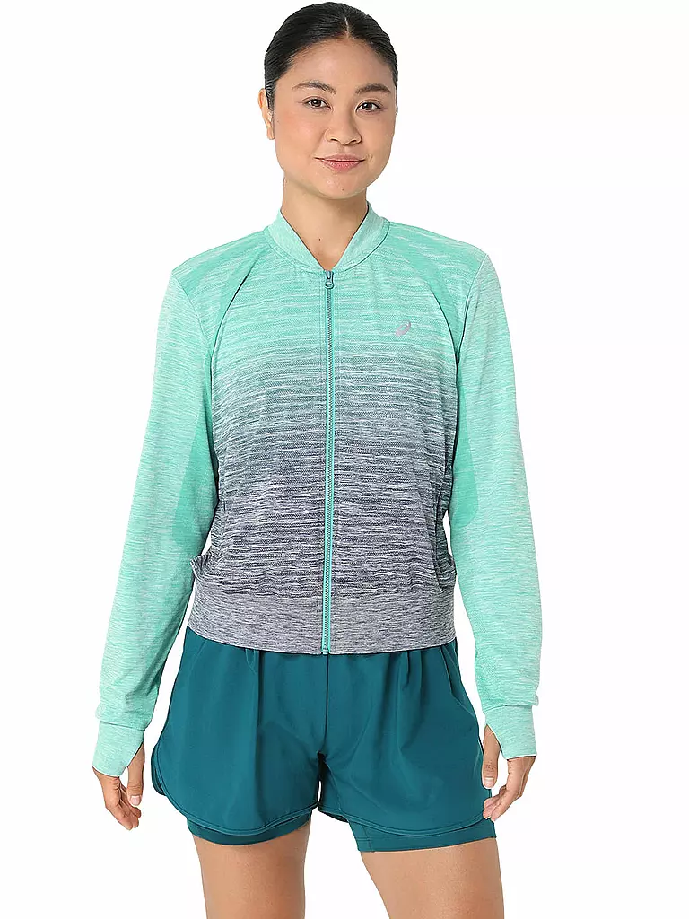 ASICS | Damen Laufjacke Nagino Seamless | Azul