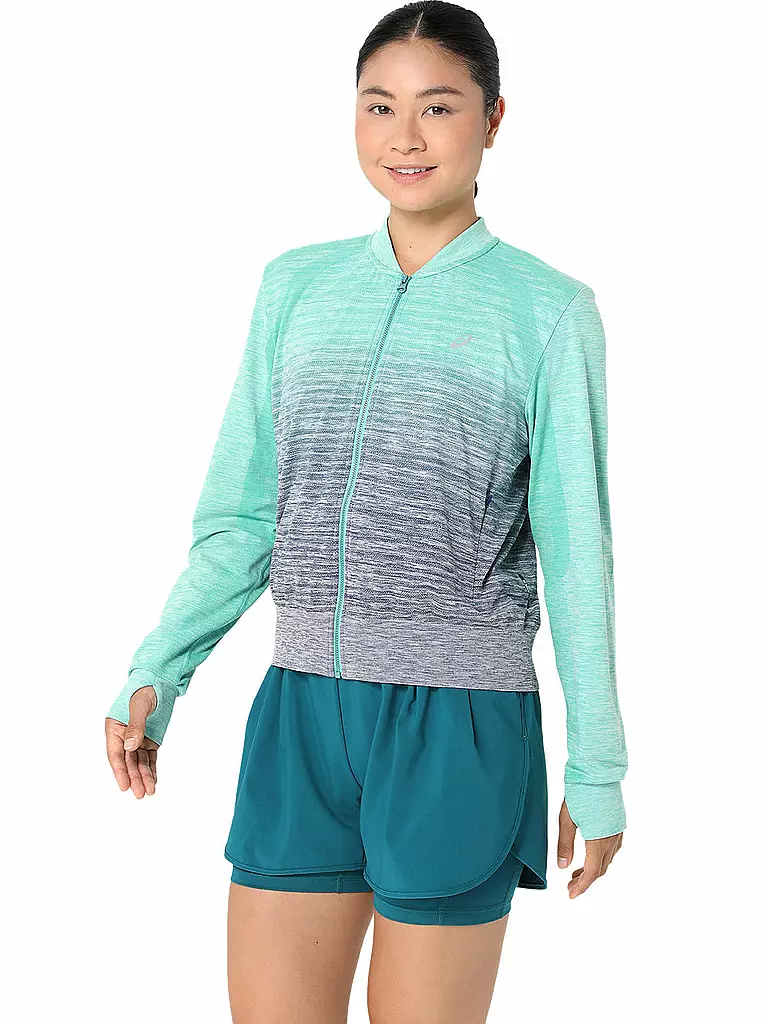 ASICS | Damen Laufjacke Nagino Seamless | Azul