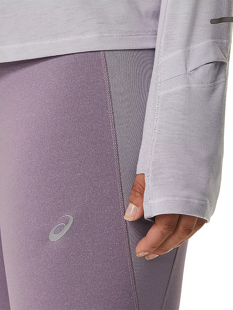 ASICS | Damen Laufshirt METARUN™ 1/2 Zip LS | Lila