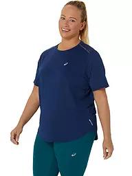 ASICS | Camiseta de running para mujer Road SS Top | Azul oscuro