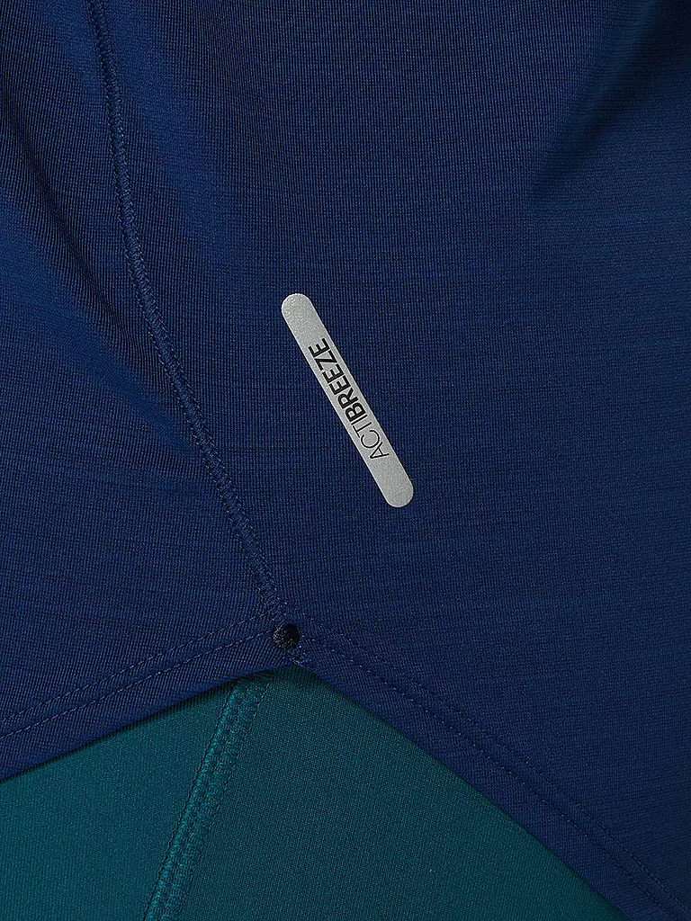 ASICS | Damen Laufshirt Road SS Top | Azul oscuro