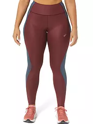 ASICS | Damen Lauftight Nagino Run | Rojo oscuro