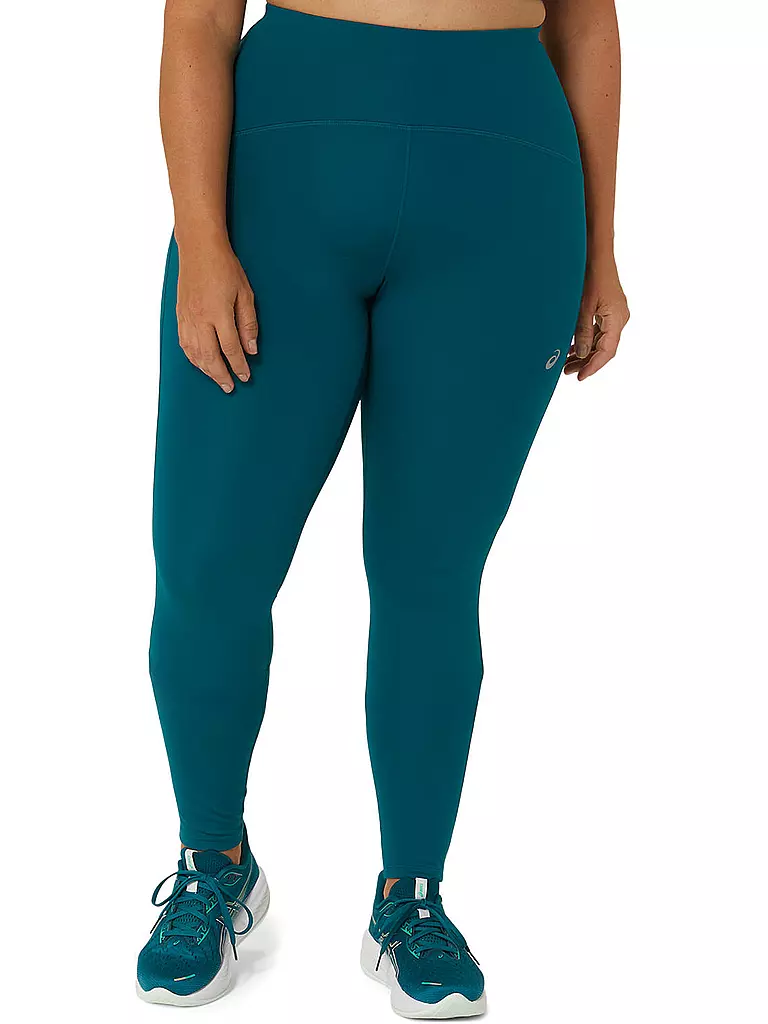 ASICS | Damen Lauftight Road High Waist | Verde oscuro