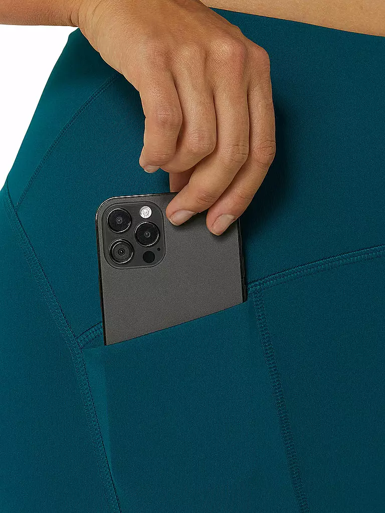 ASICS | Damen Lauftight Road High Waist | Verde oscuro